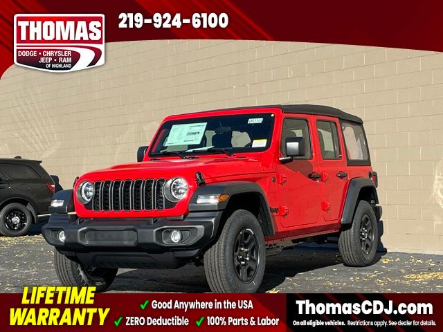 New 2026 Jeep Wrangler Sport For Sale in Highland, IN