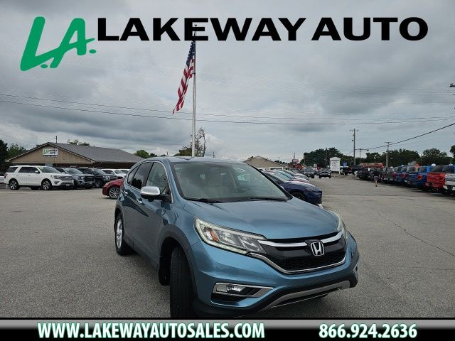Blue 2015 Honda CR-V SUV / Crossover Front-Wheel Drive Continuously Variable Transmission