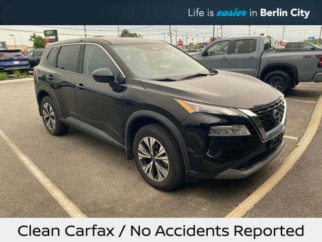 Super Black 2023 Nissan Rogue SUV / Crossover All-Wheel Drive Continuously Variable Transmission
