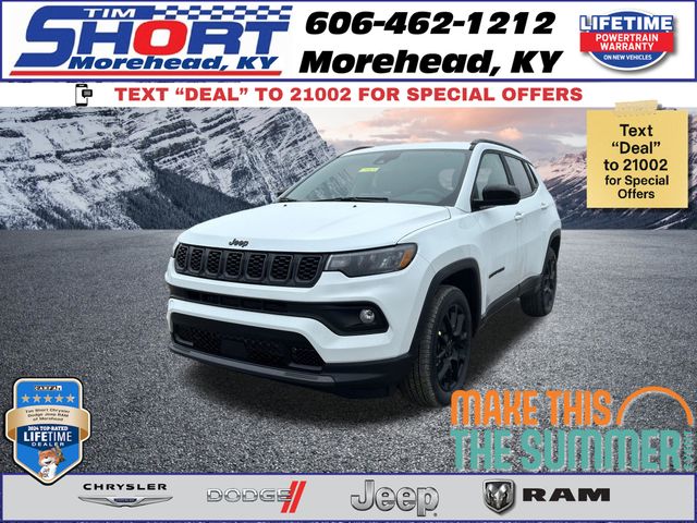 Bright White Clearcoat 2026 Jeep Compass SUV / Crossover Four-Wheel Drive 8-Speed Automatic