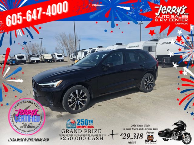 Black 2025 Volvo XC60 B5 Plus Dark Theme AWD SUV / Crossover All-Wheel Drive Automatic
