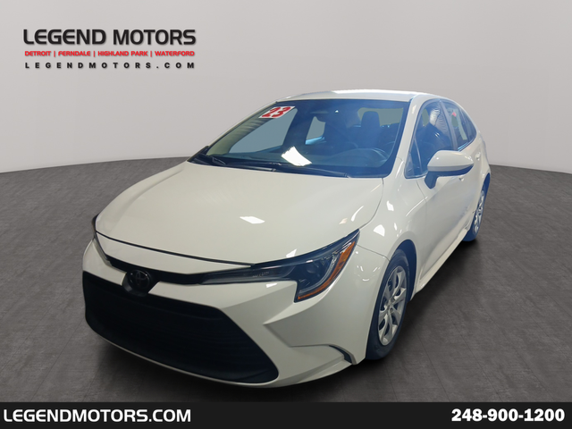 Ice 2023 Toyota Corolla LE FWD Sedan Front-Wheel Drive Continuously Variable Transmission
