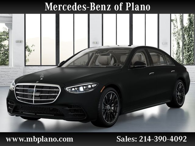 Night Black Magno 2026 Mercedes-Benz S-Class Sedan All-Wheel Drive 9-Speed Automatic