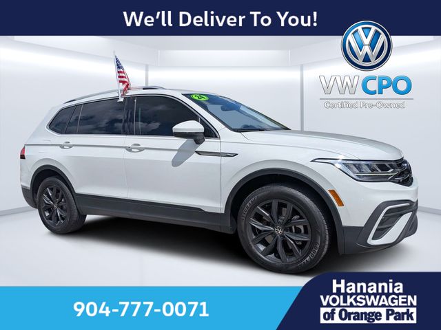 White 2024 Volkswagen Tiguan SUV / Crossover Front-Wheel Drive 8-Speed Automatic