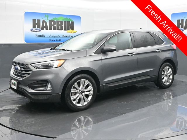 Gray Metallic 2023 Ford Edge SUV / Crossover All-Wheel Drive 8-Speed Automatic