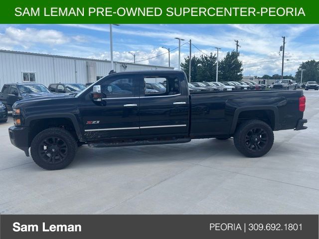 Black 2019 Chevrolet Silverado 3500HD Pickup Truck Four-Wheel Drive 6-Speed Automatic