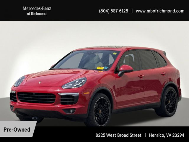 Carmine Red 2016 Porsche Cayenne SUV / Crossover All-Wheel Drive 8-Speed Automatic