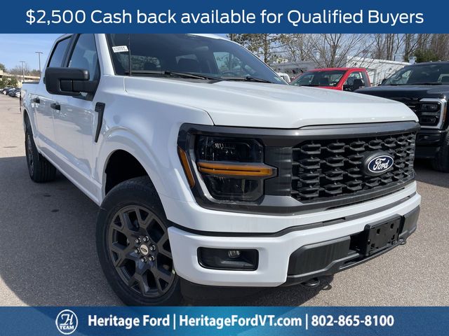 Oxford White 2026 Ford F-150 STX 4dr SuperCrew 4WD Pickup Truck Four-Wheel Drive Automatic