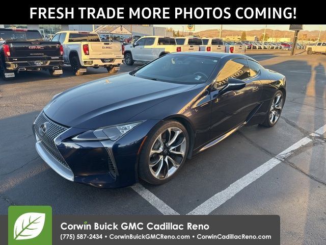 Structural Blue 2018 Lexus LC 500 RWD Coupe Rear-Wheel Drive Automatic