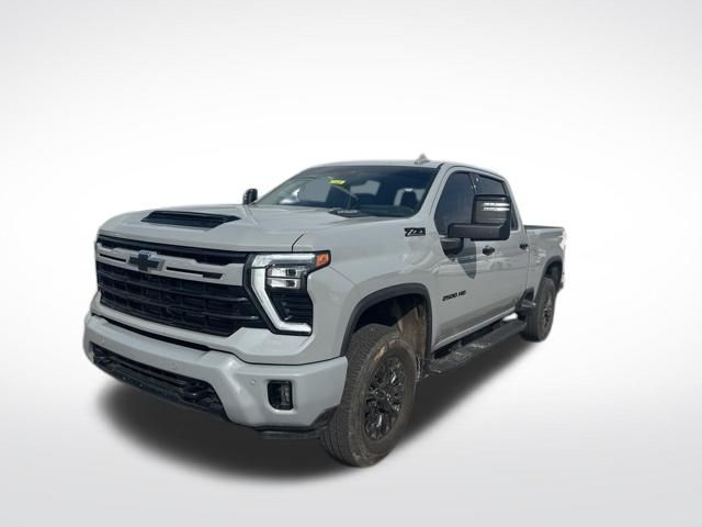 Slate Gray Metallic 2024 Chevrolet Silverado 2500HD LTZ Crew Cab 4WD Pickup Truck Four-Wheel Drive Automatic