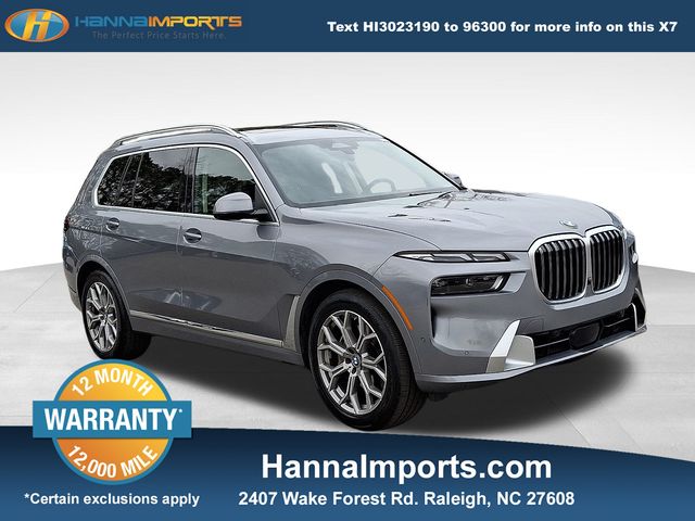 2025 BMW X7 xDrive40i AWD