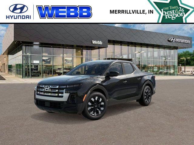 Phantom Black 2027 Hyundai Santa Cruz Pickup Truck All-Wheel Drive 8-Speed Automatic