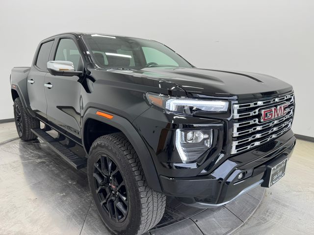 Onyx Black 2025 GMC Canyon Denali Crew Cab 4WD Pickup Truck Four-Wheel Drive 8-Speed Automatic