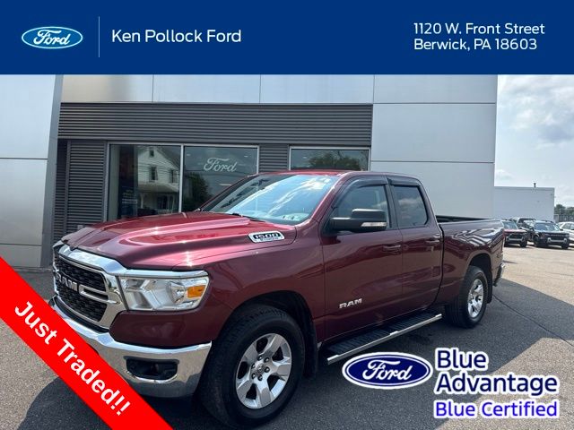 Delmonico Red Pearlcoat 2022 RAM 1500 Pickup Truck Four-Wheel Drive 8-Speed Automatic