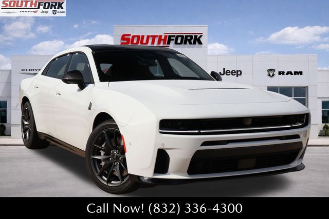Bright White Clearcoat 2026 Dodge Charger Sedan All-Wheel Drive 8-Speed Automatic