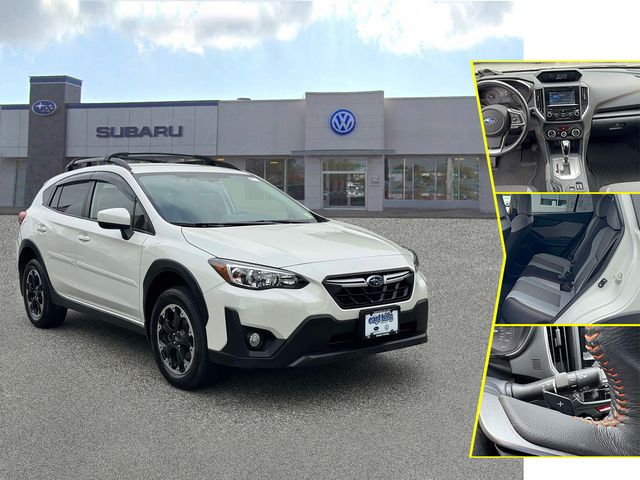 Crystal White Pearl 2021 Subaru Crosstrek SUV / Crossover All-Wheel Drive Continuously Variable Transmission