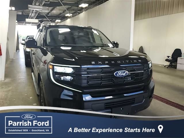 Agate Black Metallic 2025 Ford Expedition SUV / Crossover Four-Wheel Drive Automatic