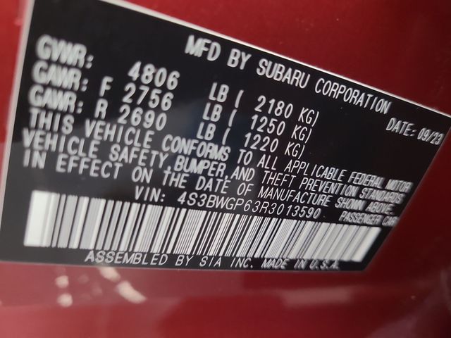 2024 – Subaru – Legacy