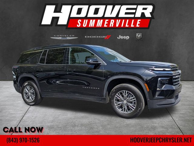 Mosaic Black Metallic 2025 Chevrolet Traverse LT FWD SUV / Crossover Front-Wheel Drive 8-Speed Automatic