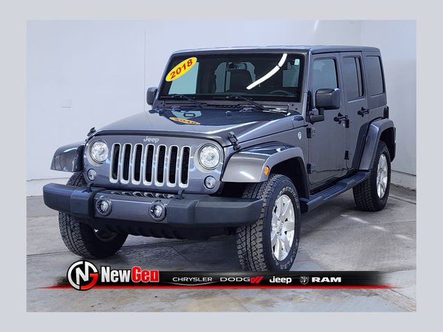 Gray (Granite Crystal Metallic Clearcoat) 2018 Jeep Wrangler SUV / Crossover Four-Wheel Drive 5-Speed Automatic