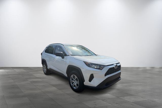 Super White 2021 Toyota RAV4 SUV / Crossover Front-Wheel Drive 8-Speed Automatic