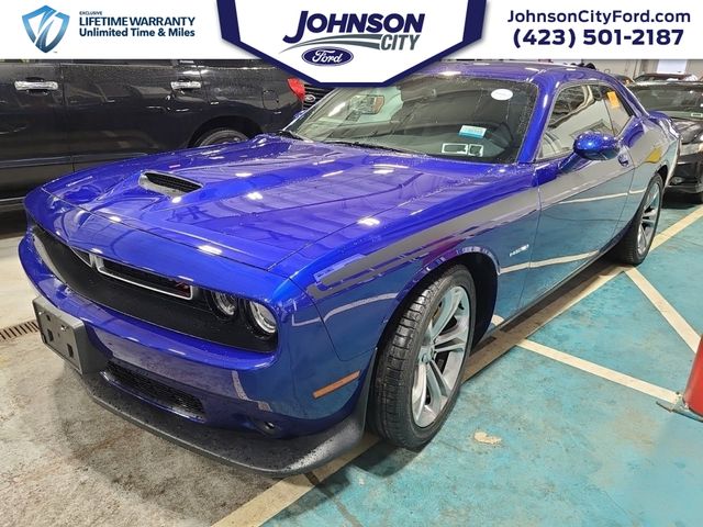 Indigo Blue 2021 Dodge Challenger R/T RWD Coupe Rear-Wheel Drive 8-Speed Automatic