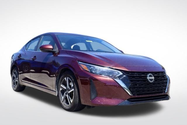 Rosewood Metallic 2024 Nissan Sentra Sedan Front-Wheel Drive Continuously Variable Transmission