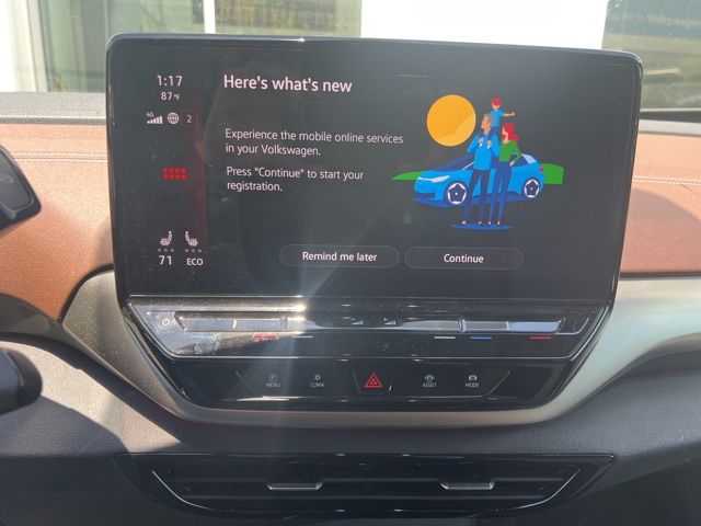 2023 Volkswagen ID.4 Pro Blue at Sutliff Volkswagen