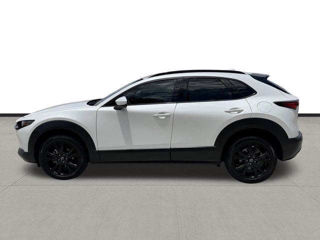 2024 Mazda CX-30 2.5 S Premium Package White at Parkway Family Mazda