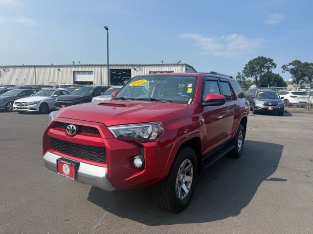 Barcelona Red Metallic 2015 Toyota 4Runner SUV / Crossover Four-Wheel Drive 5-Speed Automatic Overdrive