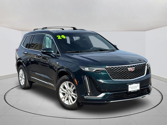 Emerald Lake Metallic 2024 Cadillac XT6 SUV / Crossover Front-Wheel Drive 9-Speed Automatic