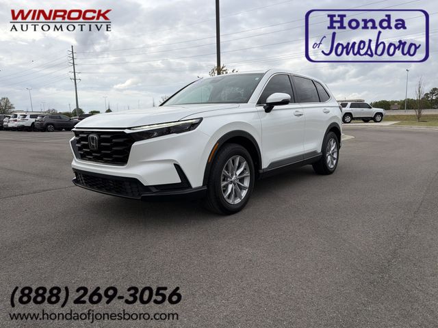 Platinum White Pearl 2025 Honda CR-V EX AWD SUV / Crossover All-Wheel Drive Continuously Variable Transmission
