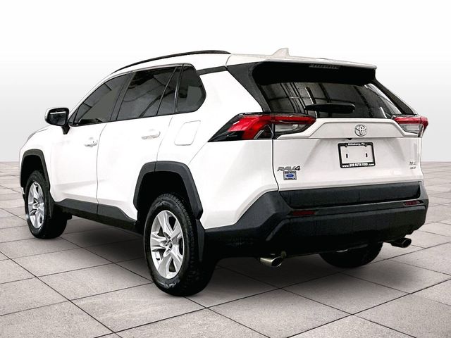 2020 Toyota RAV4 XLE White at John Sisson Motors