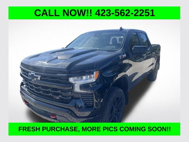 Black 2023 Chevrolet Silverado 1500 Pickup Truck Four-Wheel Drive Automatic