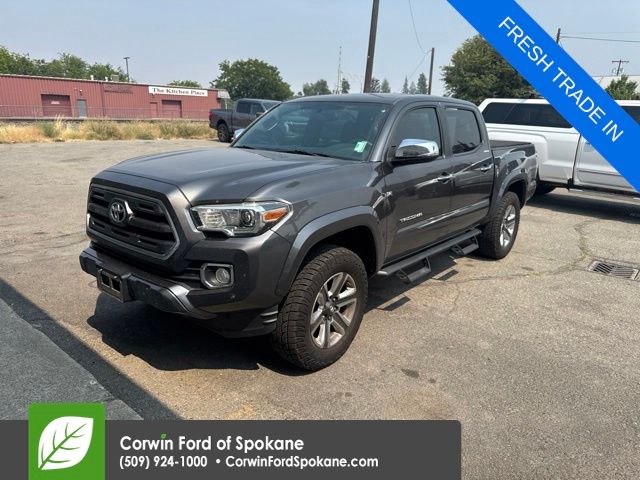 Magnetic Gray Metallic 2017 Toyota Tacoma Pickup Truck Four-Wheel Drive 6-Speed Automatic