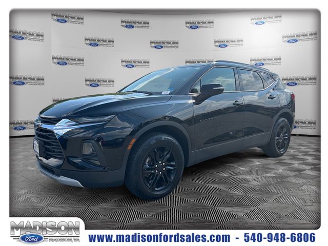 Black 2022 Chevrolet Blazer SUV / Crossover Front-Wheel Drive 9-Speed Automatic Overdrive
