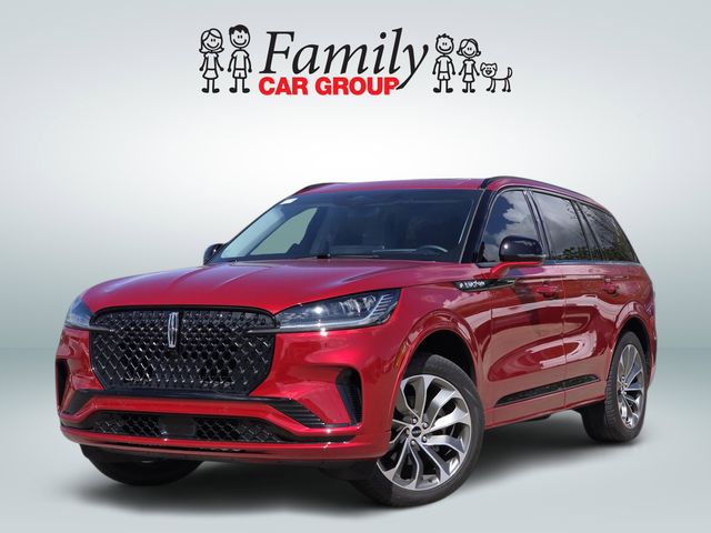 Red Carpet Metallic Tinted Clearcoat 2025 Lincoln Aviator Premiere AWD SUV / Crossover All-Wheel Drive Automatic