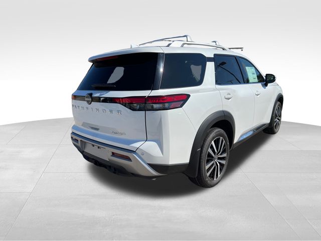 2025 Everest White Pearl Tricoat Nissan Pathfinder Platinum FWD SUV