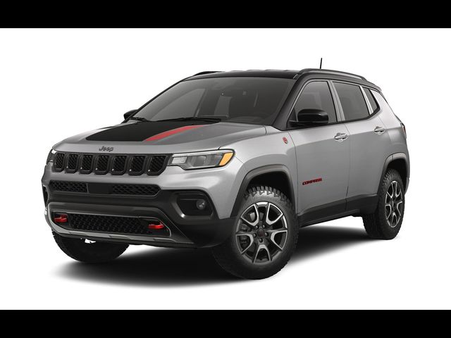 Silver Zynith Metallic Clearcoat 2026 Jeep Compass Trailhawk 4WD SUV / Crossover Four-Wheel Drive 8-Speed Automatic
