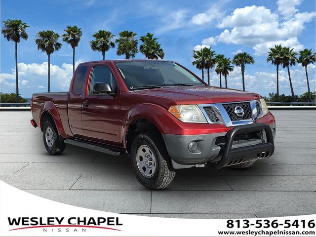 Cayenne Red 2017 Nissan Frontier Pickup Truck 4X2 5-Speed Automatic Overdrive