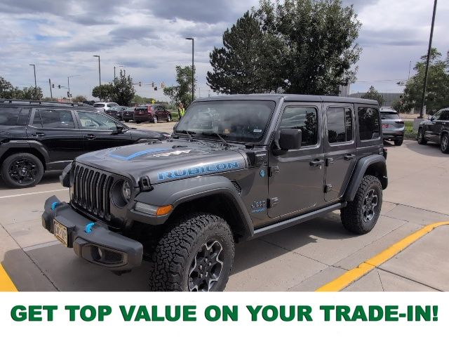 Gray (Granite Crystal Metallic Clearcoat) 2022 Jeep Wrangler 4xe SUV / Crossover Four-Wheel Drive 8-Speed Automatic