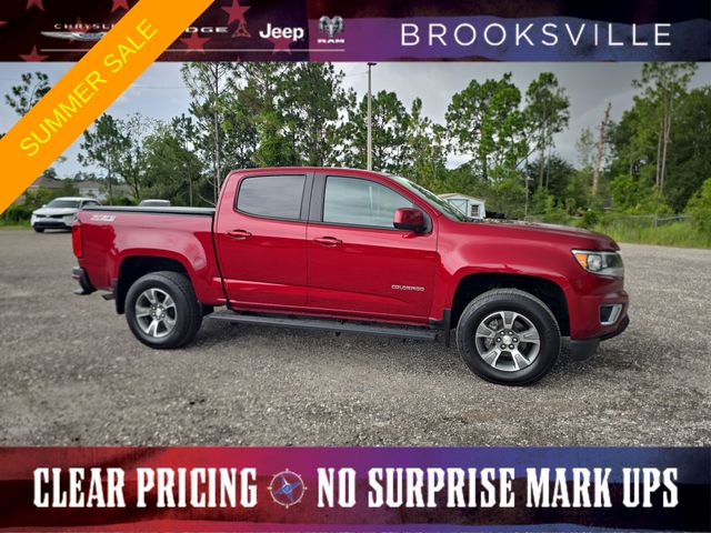 Red Tintcoat 2019 Chevrolet Colorado Pickup Truck Four-Wheel Drive 8-Speed Automatic