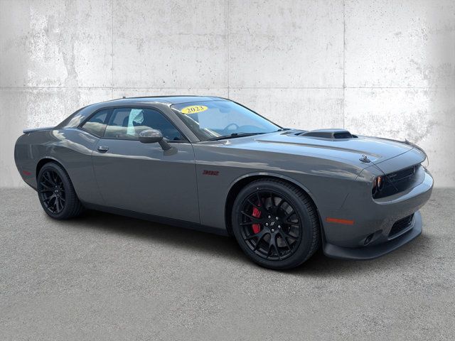Destroyer Gray Clearcoat 2023 Dodge Challenger Coupe Rear-Wheel Drive 8-Speed Automatic