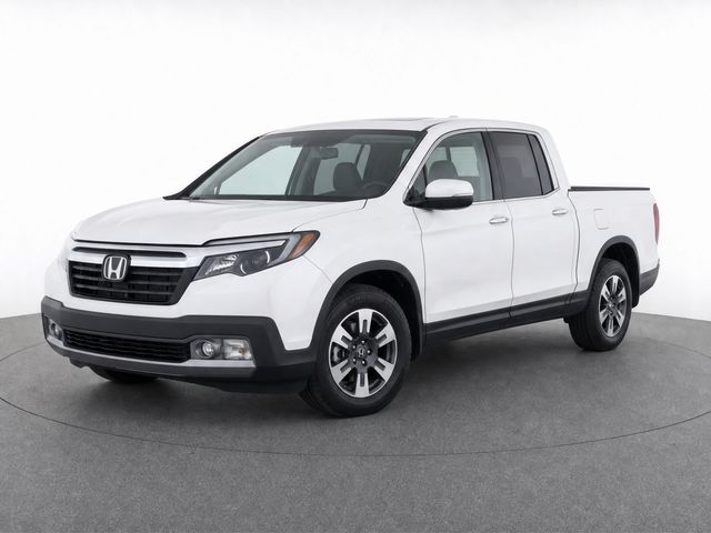 White 2017 Honda Ridgeline Pickup Truck All-Wheel Drive 6-Speed Automatic