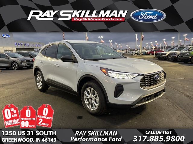 Silver Metallic 2026 Ford Escape SUV / Crossover All-Wheel Drive 8-Speed Automatic