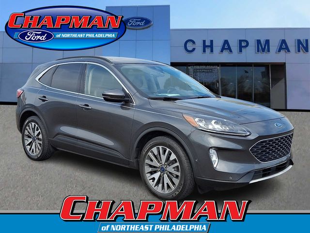 Gray (Magnetic) 2020 Ford Escape Titanium AWD SUV / Crossover All-Wheel Drive 8-Speed Automatic