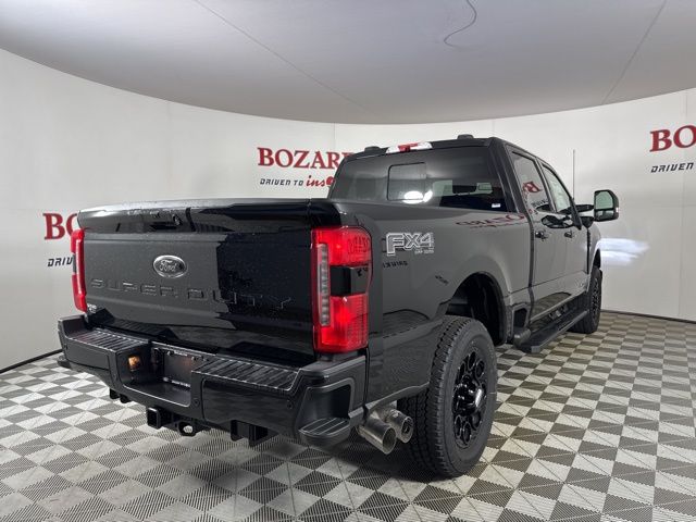2025 Agate Black Metallic Ford Super Duty F-250 SRW Lariat 4X4 Truck