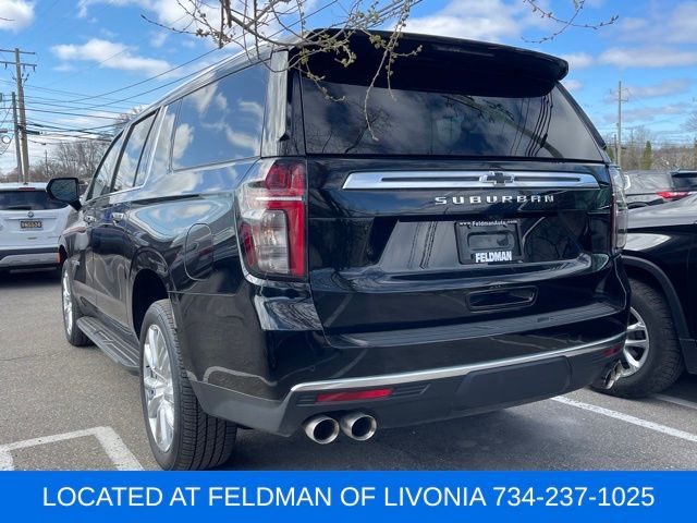 Used 2022 Chevrolet Suburban High Country with VIN 1GNSKGKL7NR152077 for sale in Livonia, MI