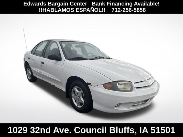 Summit White 2005 Chevrolet Cavalier Sedan Front-Wheel Drive 4-Speed Automatic Overdrive
