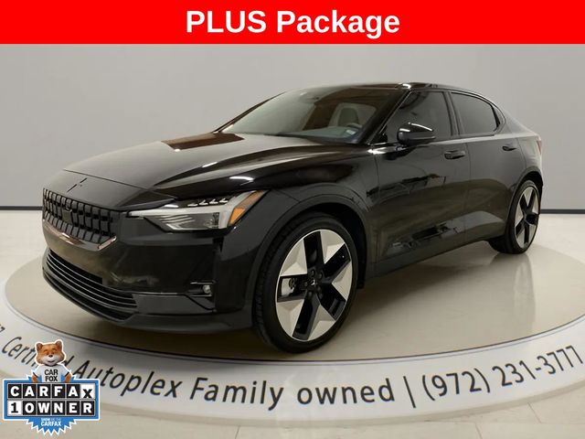Space Metallic 2023 Polestar 2 Sedan All-Wheel Drive 1-Speed Automatic